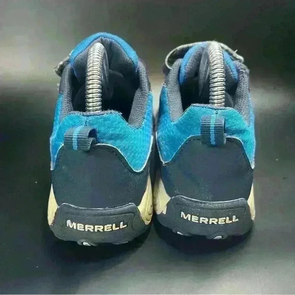 Merrell trail chaser hiking shoe girls blue/pink size 4m - Picture 7 of 7